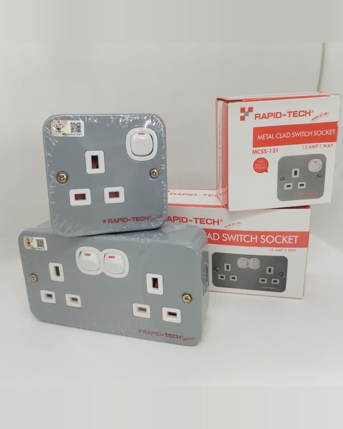 Metal Clad Switch Socket